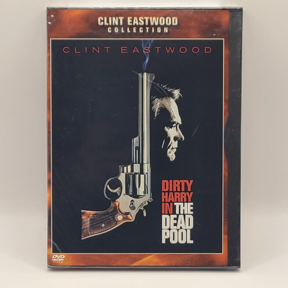 THE DEAD POOL DVD 1988 CLINT EASTWOOD DIRTY HARRY PATRICIA CLARKSON JIM CARREY